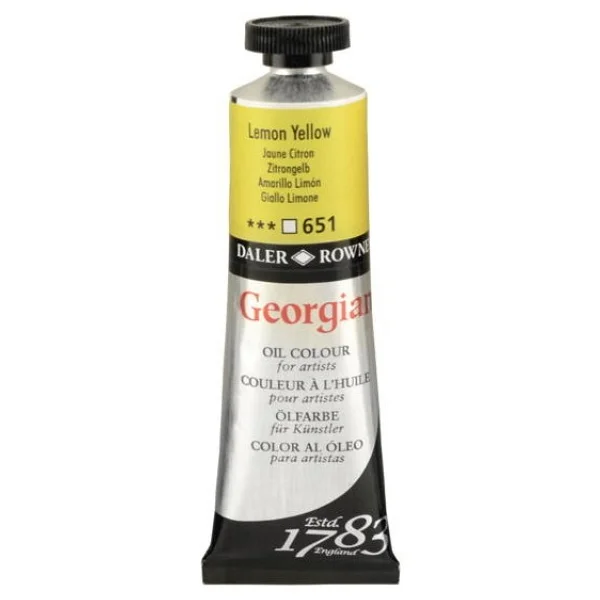 Daler-Rowney Georgian 38 Ml 128 Light Blue Yağlı Boya - Görsel 5