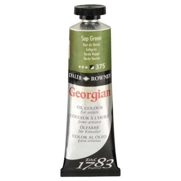 Daler-Rowney Georgian 38 Ml 128 Light Blue Yağlı Boya - Görsel 7