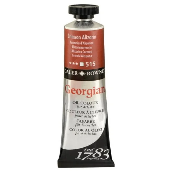 Daler-Rowney Georgian 38 Ml 128 Light Blue Yağlı Boya - Görsel 3