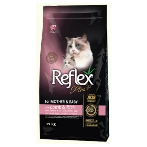 Reflex Plus Mother & Babycat Kuzu Etli 15 Kg Yavru Kedi Maması - Görsel 8