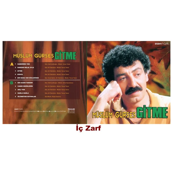 Müslüm Gürses - Gitme Plak - Görsel 3