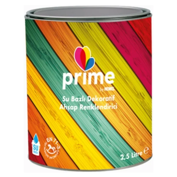 Hemel Prime Su Bazlı Ahşap Renklendirici ( 2,5 Lt ) Sa-1111-Pale-Walnut - Görsel 3