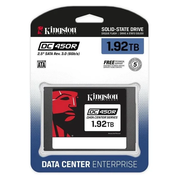 Kingston DC450R SEDC450R/1920G SATA 3.0 2.5" 1.92 TB SSD - Görsel 2
