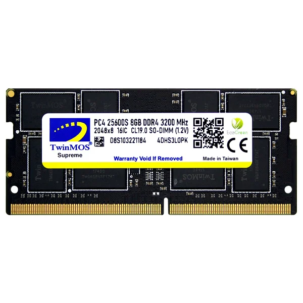 Twinmos 8 GB 3200 MHz DDR4 Cl19 Sodımm Mdd48gb3200n RAM - Görsel 9