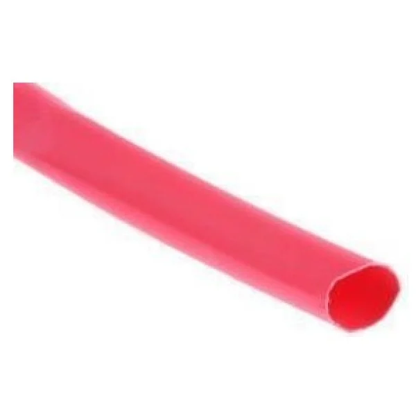 Yka Daralan Makaron 6.4 Mm Kırmızı 1 Mt - Görsel 2