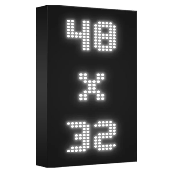 Depo Tabela Reklam Beyaz Kayan Yazı LED Tabela 64 X 224 Cm Tek Taraflı - Görsel 6