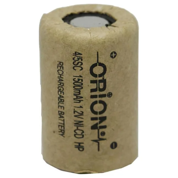Orion 1.2v 1500 mAh Ni-CD 4/5sc Şarjlı Pil - Görsel 4