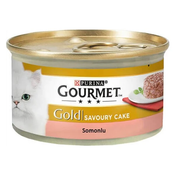 Gourmet Gold Savoury Cake 85 Gr 12'li Yetişkin Kedi Konservesi - Görsel 2