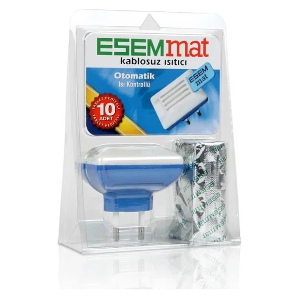 Esemmat Kablosuz Otomatik Isı Kontrollü Cihaz + 10 Yedek Tablet - Görsel 4