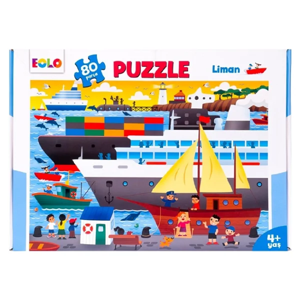 Eolo Liman 80 Parça Puzzle - Görsel 6