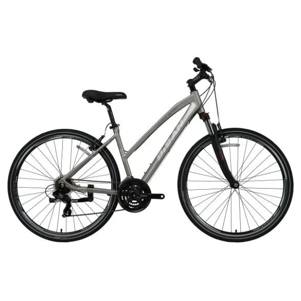 Bisan Trx 8200 V Gri-Beyaz 21 Vites 28 Jant Kadın Şehir Bisikleti - Görsel 2