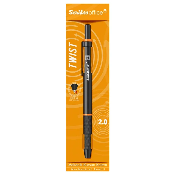 Scrikss Twist Yeşil 2.0 mm Versatil Uçlu Kalem - Görsel 7