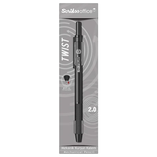 Scrikss Twist Yeşil 2.0 mm Versatil Uçlu Kalem - Görsel 6