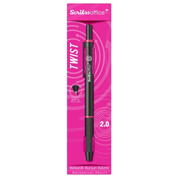 Scrikss Twist Yeşil 2.0 mm Versatil Uçlu Kalem - Görsel 10