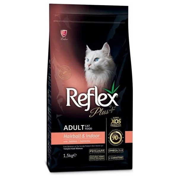 Reflex Plus Hairball Somonlu 15 Kg Yetişkin Kedi Maması - Görsel 2
