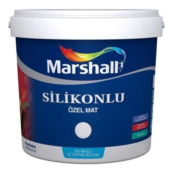 Marshall Silikonlu Özel Mat 15 Lt İç Cephe Boyası - Şampanya - Görsel 2