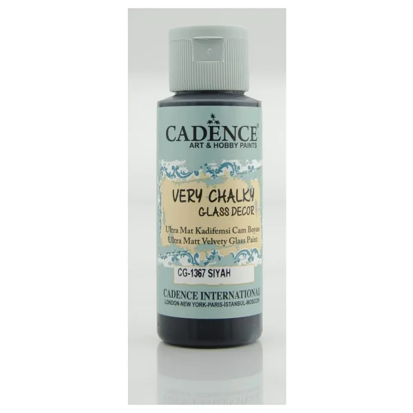 Cadence Very Chalky Glass Cg-1367 Siyah - Görsel 2
