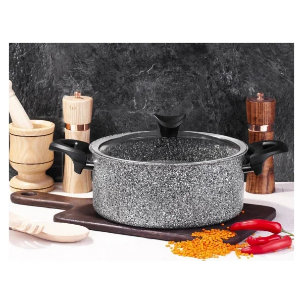 Taç Ultra 30 Cm Derin Granit Tencere - Görsel 3