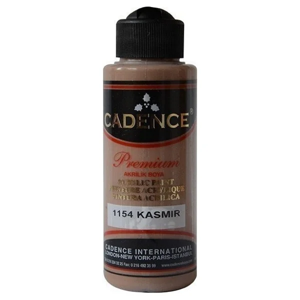 Cadence 120 Ml 6440 Buz Beyazı Akrilik Boya - Görsel 5