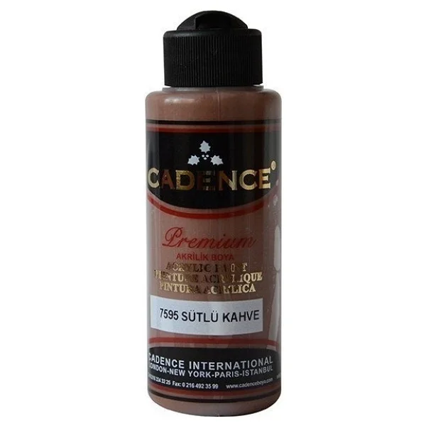 Cadence 120 Ml 6440 Buz Beyazı Akrilik Boya - Görsel 6