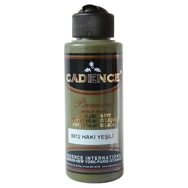 Cadence 120 Ml 6440 Buz Beyazı Akrilik Boya - Görsel 2