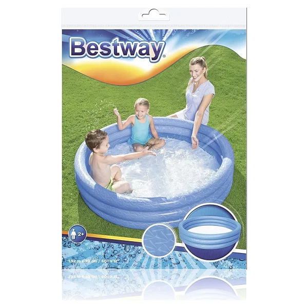 Bestway 51024 102x25 Cm Mavi Yuvarlak Çocuk Havuzu - Görsel 3