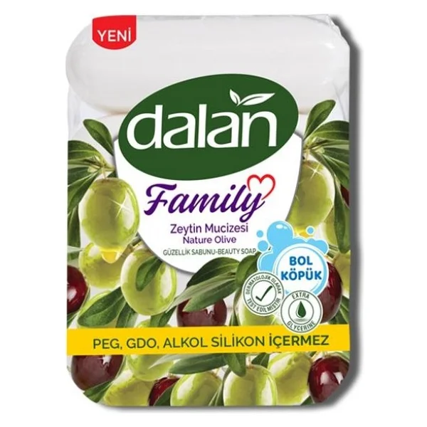 Dalan Family Zeytin Mucizesi 4x75 Gr Güzellik Sabunu - Görsel 2
