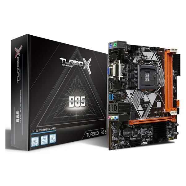 Turbox Workteam B85 Intel LGA1150 DDR3 Micro ATX Anakart - Görsel 2
