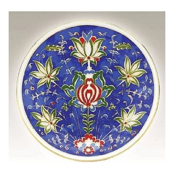 Kütahya Porselen 13 Cm El Dekoru Tabak Dekor No 013884 - Görsel 3