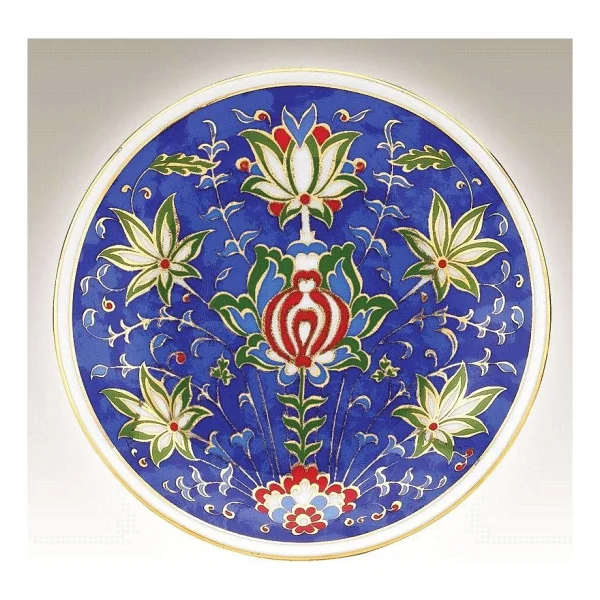 Kütahya Porselen 13 Cm El Dekoru Tabak Dekor No 013884 - Görsel 2