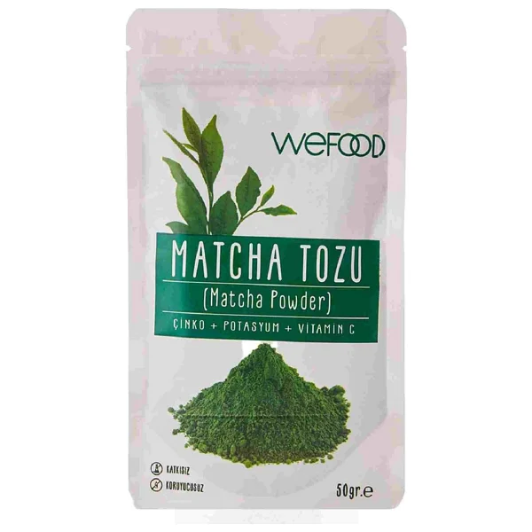 Wefood Matcha Tozu 50 Gr - Görsel 3