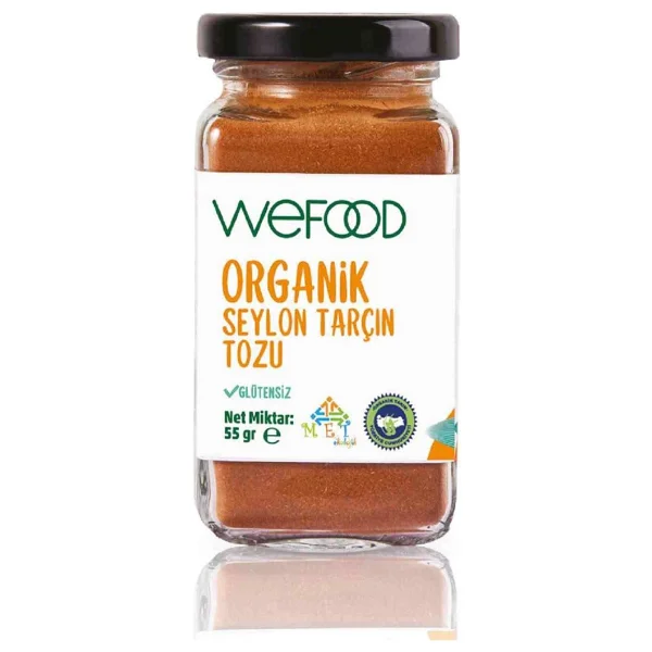 Wefood Organik Seylon Tarçın Tozu 55 Gr - Görsel 3