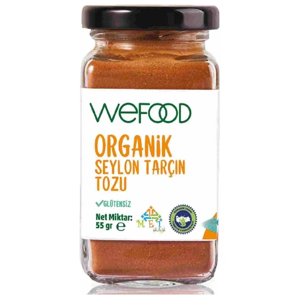 Wefood Organik Seylon Tarçın Tozu 55 Gr - Görsel 2