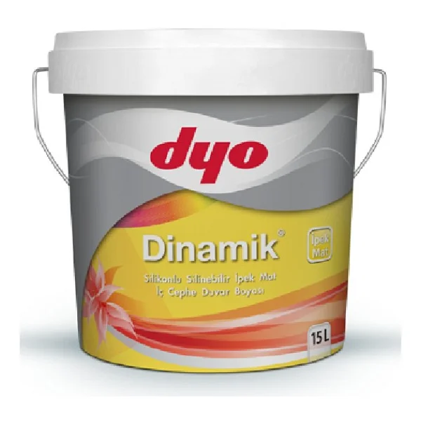 Dyo Dinamik Silikonlu İpek Mat 15 Lt İç Cephe Boyası - Prenses Pembe - Görsel 4
