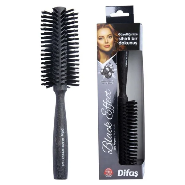 Difaş Saç Fırçası Black Effect 1025 - Görsel 2