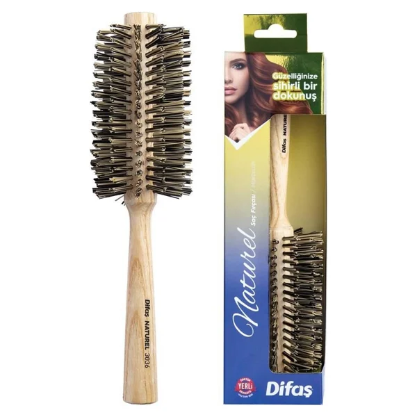 Difaş Naturel 3036 Fön Fırçası - Görsel 2