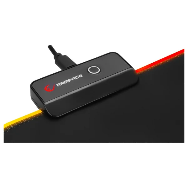 Rampage Pulsar Mp-21 Siyah RGB Mouse Pad - Görsel 7