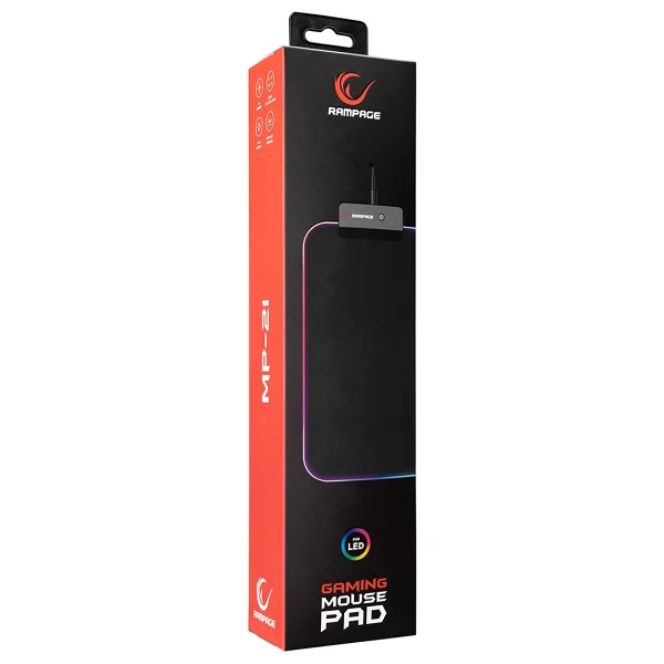 Rampage Pulsar Mp-21 Siyah RGB Mouse Pad - Görsel 9