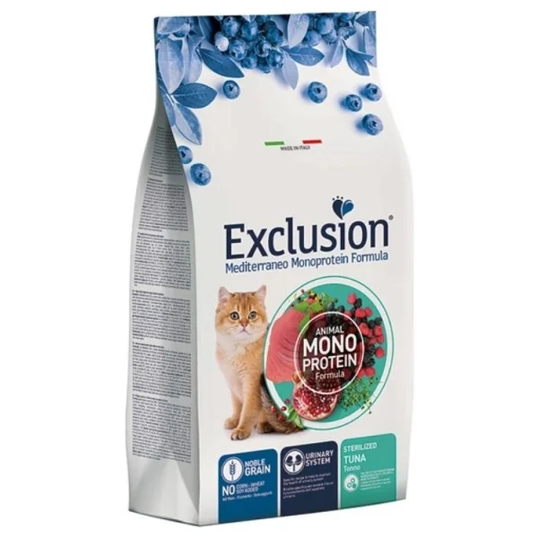 Exclusion Monoprotein Ton Balıklı 12 Kg Kısırlaştırılmış Yetişkin Kedi Maması - Görsel 9