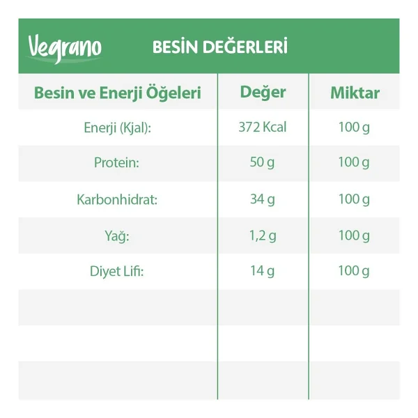Vegrano Natürel Soya Kıyması 500 Gr - Görsel 3