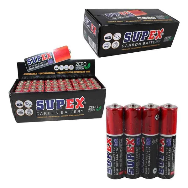 Supex R03 Aaa 60'lı İnce Kalem Pil - Görsel 2