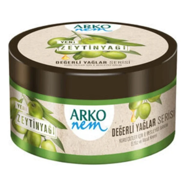 Arko Nem Değerli Yağlar Zeytinyağlı 250 ml Nemlendirici Krem - Görsel 4