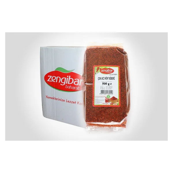 Zengibar 500 Gr Çok Acı Hint Pul Biber - Görsel 2