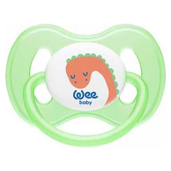 Wee Baby 172 Desenli Kelebek Damaklı Silikon 0-6 Ay Emzik - Görsel 6