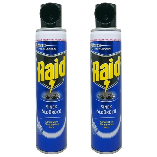 Raid Sinek Öldürücü Sprey 300 Ml 2'li - Görsel 2