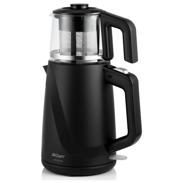 Arzum Ar3062 Jollietea 1650 W Cam Demlikli Çay Makinesi Siyah - Görsel 5
