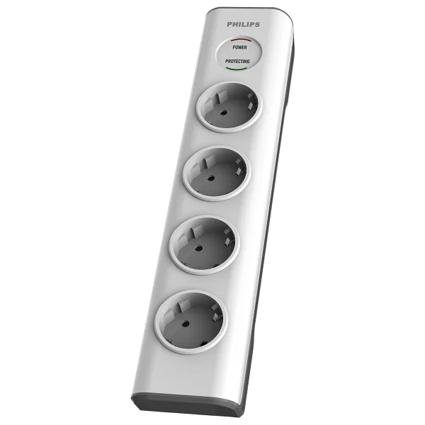 Philips Spn7040wa/62 600 Joule 2 M 4'lü Akım Korumalı Priz - Görsel 7