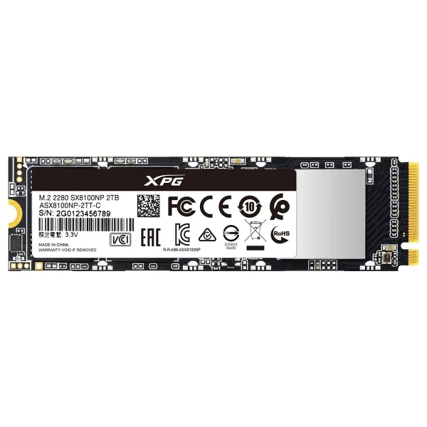 Adata Xpg Sx8100 2tb 3500mb-3000mb M.2 Pcıe SSD - Görsel 3