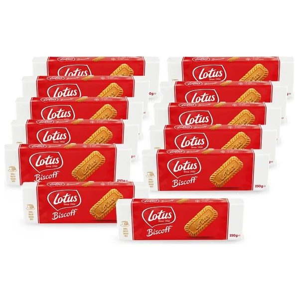 Lotus Biscoff Karamelize Bisküvi 250 Gr 12'li - Görsel 5