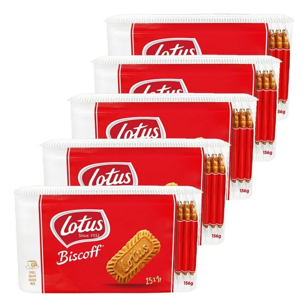 Lotus Biscoff 25x6,25 G X 5 - Görsel 7